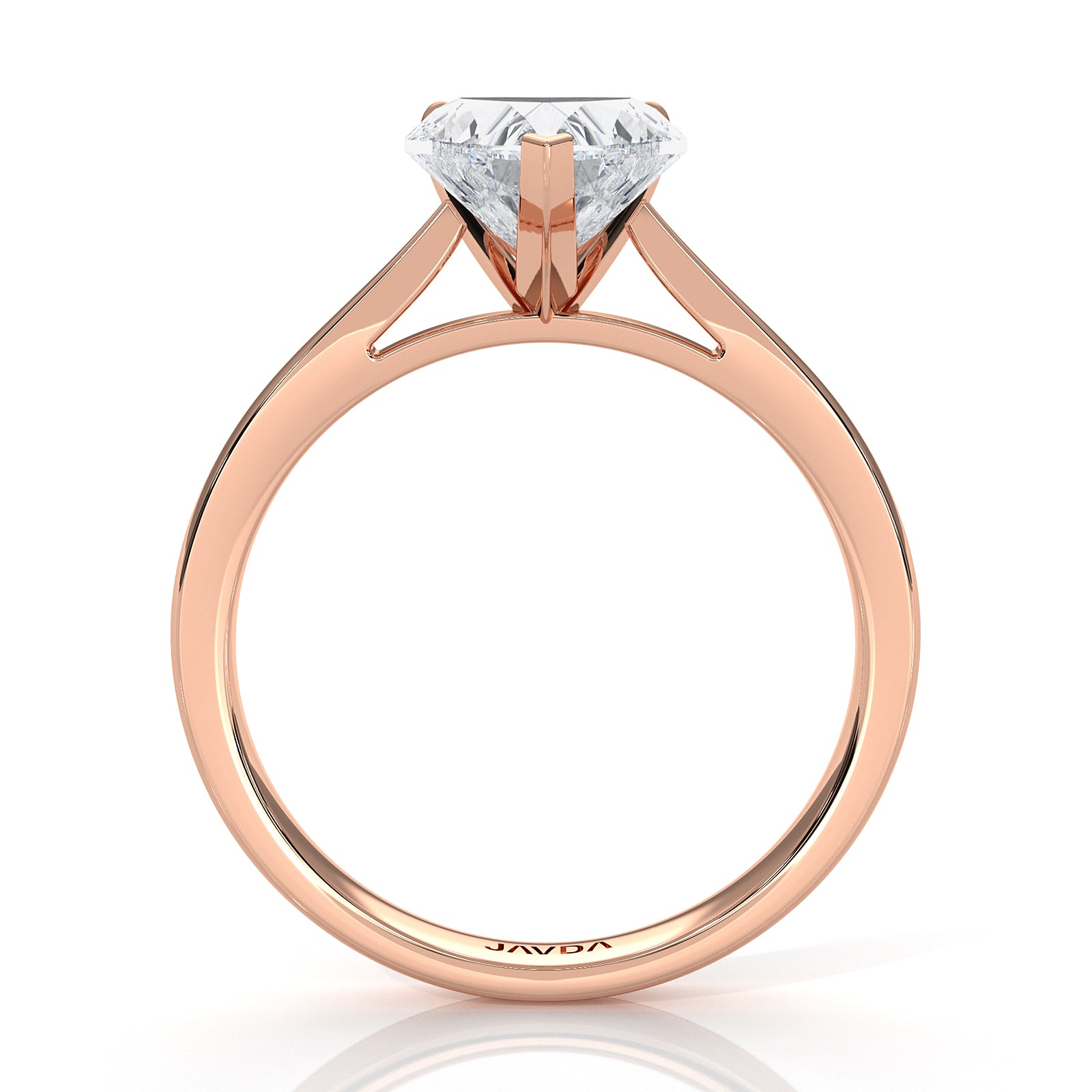 4.5g Princess Prong Setting Lab Grown Diamond Engagement Solitaire Ring IGI Certified 1.00 Ctw.